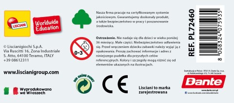 LISCIANI MONTESSORI DOTYKOWE BINGO ZE ZWIERZĘTAMI LISCIANI MONTESSORI DOTYKOWE BINGO ZE ZWIERZĘTAMI