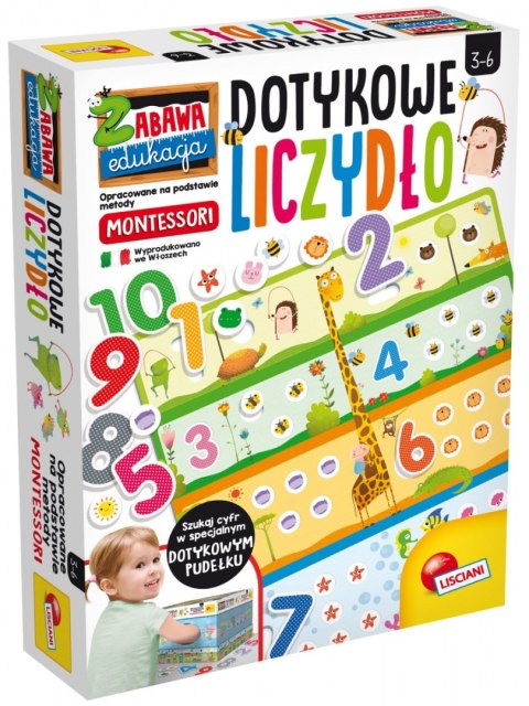 LISCIANI MONTESSORI DOTYKOWE LICZYDEŁKO LISCIANI MONTESSORI DOTYKOWE LICZYDEŁKO