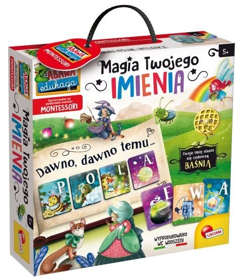 LISCIANI MONTESSORI MAGIA TWOJEGO IMIENIA LISCIANI MONTESSORI MAGIA TWOJEGO IMIENIA
