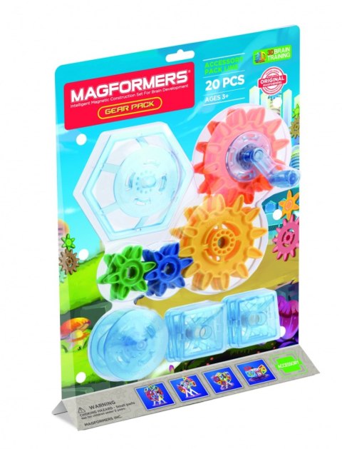 MAGFORMERS AKCESORIA ZĘBATKI 20 EL. MAGFORMERS AKCESORIA ZĘBATKI 20 EL.