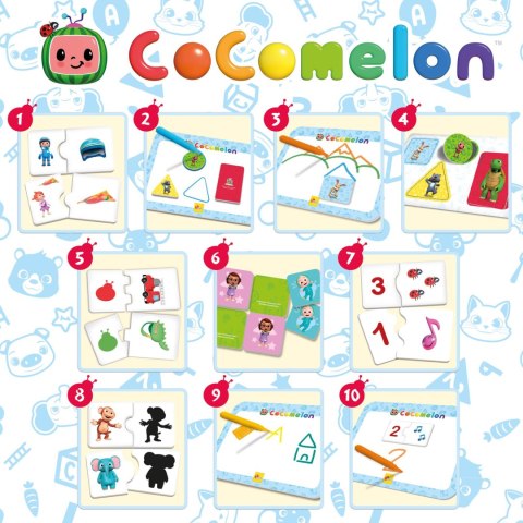 LISCIANI COCOMELON BIURKO Z GRAMI EDUKACYJNYMI LISCIANI COCOMELON BIURKO Z GRAMI EDUKACYJNYMI