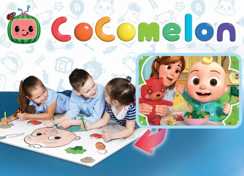 LISCIANI COCOMELON DWUSTRONNE PUZZLE PODŁOGOWE 60 EL.CZAS NA DRZEMKE LISCIANI COCOMELON DWUSTRONNE PUZZLE PODŁOGOWE 60 EL.CZAS NA DRZEMKE