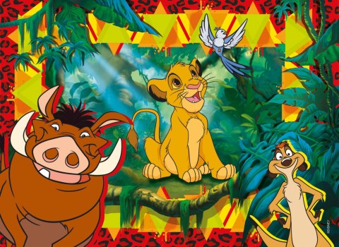 LISCIANI DISNEY PUZZLE DWISTRONNE MAXI PODŁOGOWE KRÓL LEW 60 EL. LISCIANI DISNEY PUZZLE DWISTRONNE MAXI PODŁOGOWE KRÓL LEW 60 EL.