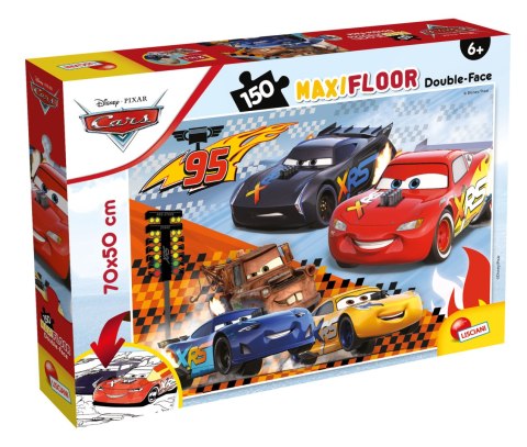 LISCIANI DISNEY PUZZLE DWUSTRONNE MAXI PODŁOGOWE 150 EL. AUTA LISCIANI DISNEY PUZZLE DWUSTRONNE MAXI PODŁOGOWE 150 EL. AUTA