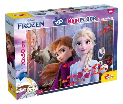 LISCIANI DISNEY PUZZLE DWUSTRONNE MAXI PODŁOGOWE 150 EL. KRAINA LODU LISCIANI DISNEY PUZZLE DWUSTRONNE MAXI PODŁOGOWE 150 EL. KRAINA LODU