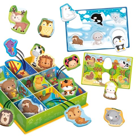 LISCIANI MONTESSORI BABY BOX - SZCZĘŚLIWE ZWIERZĘTA LISCIANI MONTESSORI BABY BOX - SZCZĘŚLIWE ZWIERZĘTA