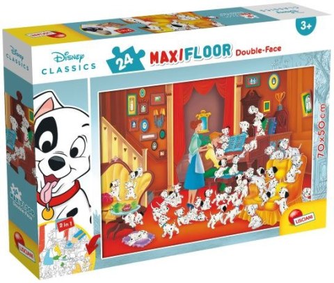 LISCIANI PUZZLE PODŁOGOWE MAXI 24 EL. 101 DALMATYŃCZYKÓW LISCIANI PUZZLE PODŁOGOWE MAXI 24 EL. 101 DALMATYŃCZYKÓW