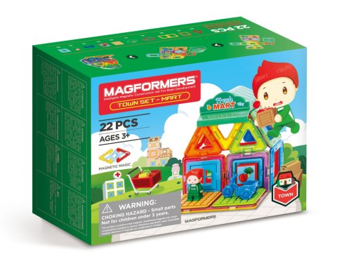 MAGFORMERS TOWN SET- SUPERMARKET 22 EL. MAGFORMERS TOWN SET- SUPERMARKET 22 EL.