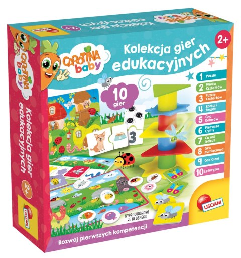 LISCIANI CAROTINA BABY KOLEKCJA GIER EDUKACYJNYCH LISCIANI CAROTINA BABY KOLEKCJA GIER EDUKACYJNYCH