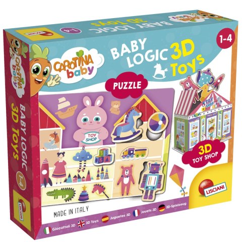 LISCIANI CAROTINA BABY LOGIC 3D ZABAWKI LISCIANI CAROTINA BABY LOGIC 3D ZABAWKI