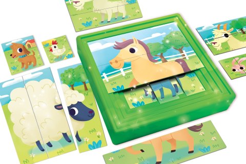 LISCIANI CAROTINA PUZZLE PROGRESYWNE 8 FARMA LISCIANI CAROTINA PUZZLE PROGRESYWNE 8 FARMA