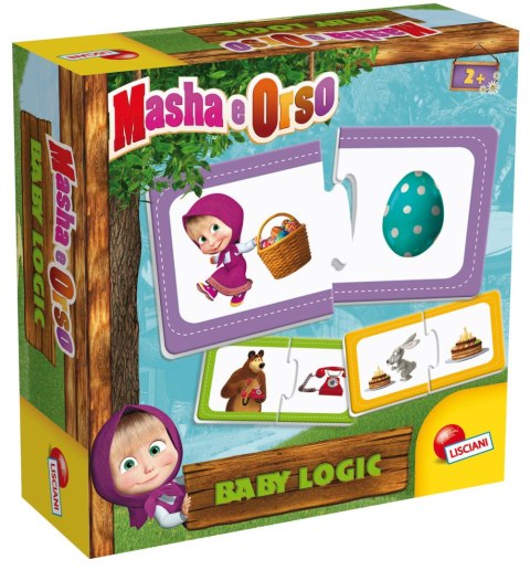 LISCIANI MASZA I NIEDŹWIEDŹ PIERWSZE PUZZLE/BABY LOGIC LISCIANI MASZA I NIEDŹWIEDŹ PIERWSZE PUZZLE/BABY LOGIC