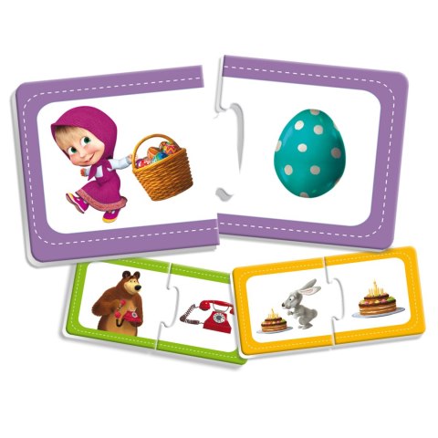 LISCIANI MASZA I NIEDŹWIEDŹ PIERWSZE PUZZLE/BABY LOGIC LISCIANI MASZA I NIEDŹWIEDŹ PIERWSZE PUZZLE/BABY LOGIC