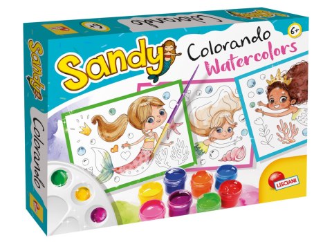 LISCIANI SANDY COLORANDO! KOLOROWANIE AKWARELAMI LISCIANI SANDY COLORANDO! KOLOROWANIE AKWARELAMI