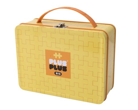 PLUS-PLUS BIG METALOWA ŻÓŁTA WALIZECZKA - 70 ELEMENTÓW PLUS-PLUS BIG METALOWA ŻÓŁTA WALIZECZKA - 70 ELEMENTÓW
