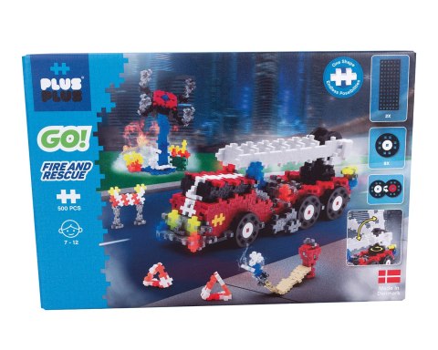 PLUS-PLUS GO! POJAZDY RATUNKOWE - 500 ELEMENTÓW PLUS-PLUS GO! POJAZDY RATUNKOWE - 500 ELEMENTÓW