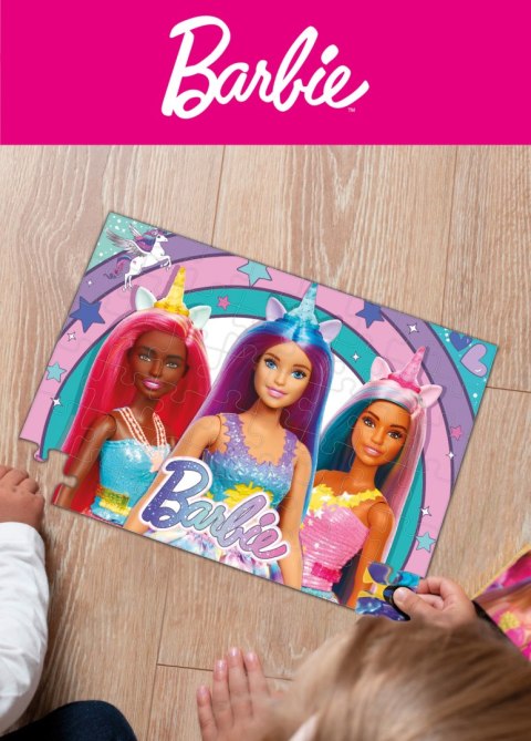 LISCIANI BARBIE PUZZLE M-PLUS 48 - MAGIC UNICORN LISCIANI BARBIE PUZZLE M-PLUS 48 - MAGIC UNICORN