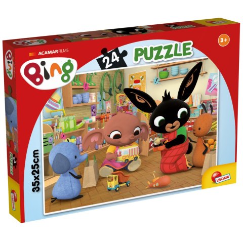 LISCIANI BING PUZZLE M-PLUS 24 - AT THE SUPERMARKET! LISCIANI BING PUZZLE M-PLUS 24 - AT THE SUPERMARKET!
