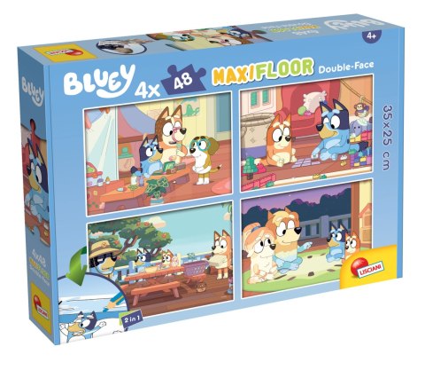 LISCIANI BLUEY PUZZLE DF MAXI FLOOR 4 X 48 LISCIANI BLUEY PUZZLE DF MAXI FLOOR 4 X 48