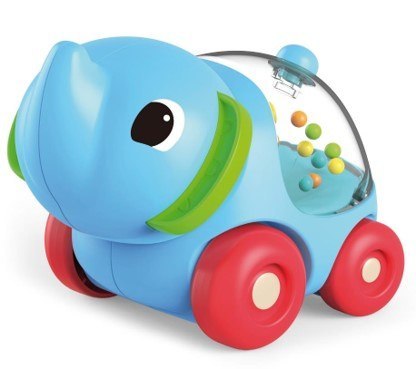 LISCIANI CAROTINA BABY SŁOŃ - SAMOCHODZIK I PUZZLE LISCIANI CAROTINA BABY SŁOŃ - SAMOCHODZIK I PUZZLE