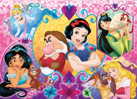 LISCIANI DISNEY PUZZLE MAXIFLOOR 2 X 24 PRINCESS LISCIANI DISNEY PUZZLE MAXIFLOOR 2 X 24 PRINCESS