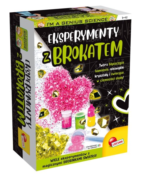 LISCIANI I"M A GENIUS EKSPERYMENTY Z BROKATEM LISCIANI I"M A GENIUS EKSPERYMENTY Z BROKATEM