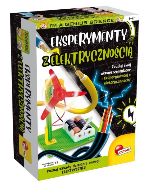 LISCIANI I"M A GENIUS EKSPERYMENTY Z ELEKTRYCZNOŚCIĄ LISCIANI I"M A GENIUS EKSPERYMENTY Z ELEKTRYCZNOŚCIĄ