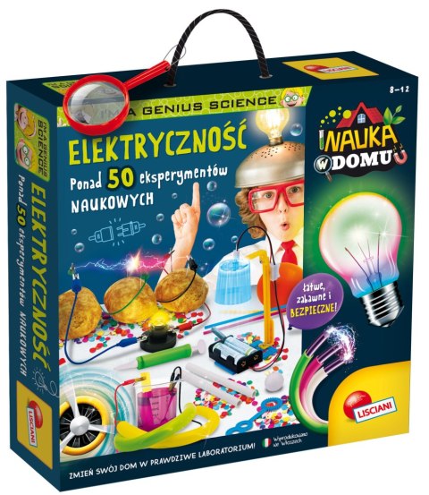 LISCIANI I"M A GENIUS NAUKA W DOMU ELEKTRYCZNOŚĆ LISCIANI I"M A GENIUS NAUKA W DOMU ELEKTRYCZNOŚĆ