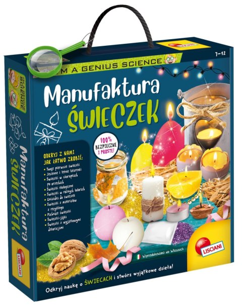 LISCIANI I"M GENIUS MANUFAKTURA ŚWIECZEK LISCIANI I"M GENIUS MANUFAKTURA ŚWIECZEK