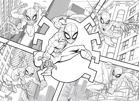 LISCIANI MARVEL PUZZLE DF MAXI FLOOR 24 SPIDERMAN LISCIANI MARVEL PUZZLE DF MAXI FLOOR 24 SPIDERMAN