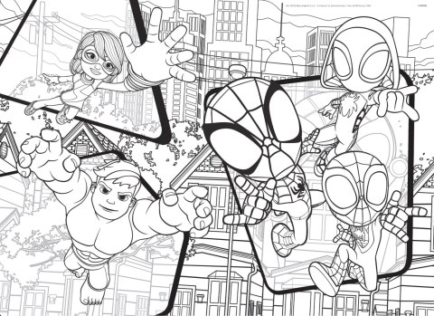 LISCIANI MARVEL PUZZLE DF MAXI FLOOR 24 SPIDEY LISCIANI MARVEL PUZZLE DF MAXI FLOOR 24 SPIDEY