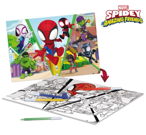 LISCIANI MARVEL PUZZLE DF PLUS 24 SPIDEY - LET"S CHALLENGE