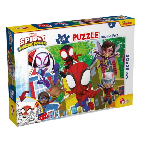 LISCIANI MARVEL PUZZLE DF PLUS 24 SPIDEY - THIS IS A TEAM! LISCIANI MARVEL PUZZLE DF PLUS 24 SPIDEY - THIS IS A TEAM!