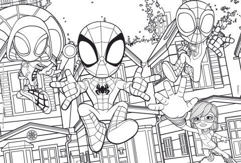 LISCIANI MARVEL PUZZLE DF PLUS 24 SPIDEY - THIS IS A TEAM! LISCIANI MARVEL PUZZLE DF PLUS 24 SPIDEY - THIS IS A TEAM!