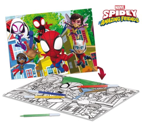 LISCIANI MARVEL PUZZLE DF PLUS 24 SPIDEY - THIS IS A TEAM! LISCIANI MARVEL PUZZLE DF PLUS 24 SPIDEY - THIS IS A TEAM!