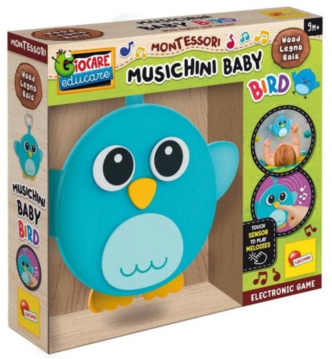 LISCIANI MONTESSORI WOOD MUZYCZNY PTASZEK LISCIANI MONTESSORI WOOD MUZYCZNY PTASZEK