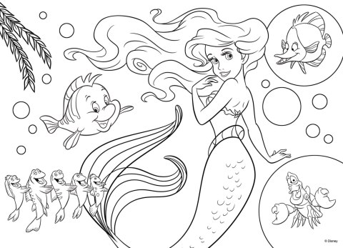 LISCIANI PUZZLE DF PLUS 60 LITTLE MERMAID LISCIANI PUZZLE DF PLUS 60 LITTLE MERMAID