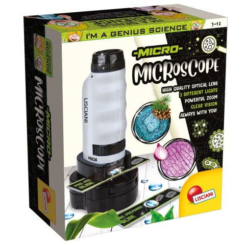 LISCIANI I"M A GENIUS MAŁY MIKROSKOP LISCIANI I"M A GENIUS MAŁY MIKROSKOP