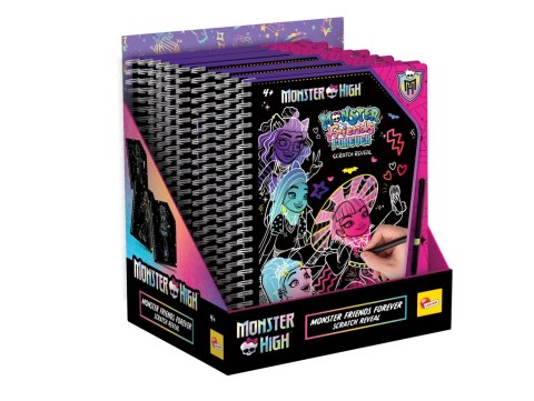 LISCIANI MONSTER HIGH SKETCHBOOK MONSTER SCRATCH REVEAL FOREVER FRIENDS LISCIANI MONSTER HIGH SKETCHBOOK MONSTER SCRATCH REVEAL FOREVER FRIENDS