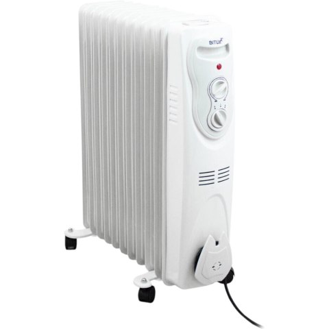 BITUXX Elektryczny grzejnik olejowy 1500 Watt 7 żeber Bituxx