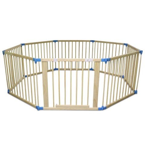 Drewniany kojec dla dziecka Ø 150 cm Bituxx