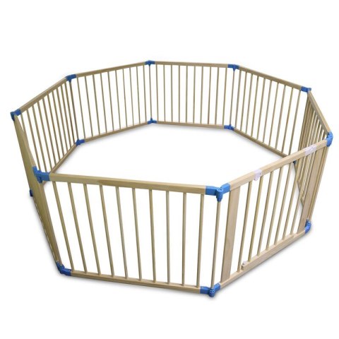 Drewniany kojec dla dziecka Ø 150 cm Bituxx