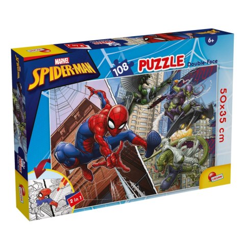 LISCIANI MARVEL PUZZLE DF PLUS 108 SPIDERMAN. LISCIANI MARVEL PUZZLE DF PLUS 108 SPIDERMAN.
