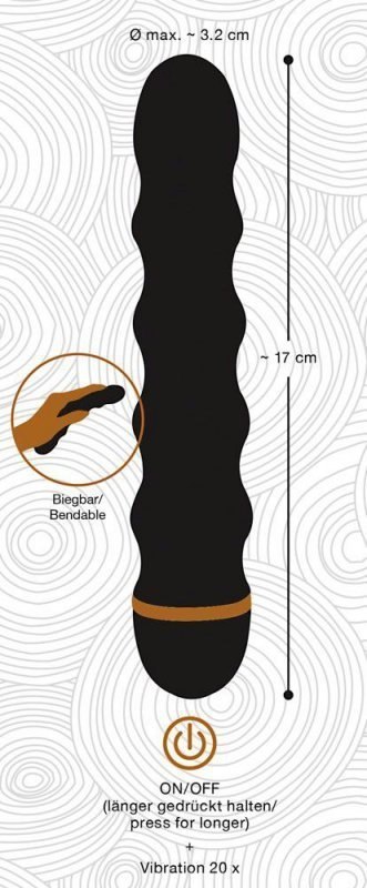 Bendy Wavy Vibrator Boss of toys