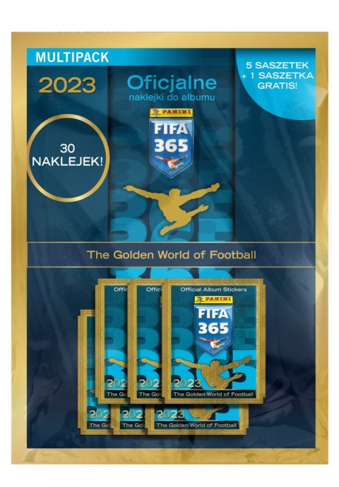 PANINI FIFA 365 AXL 2023 MULTIPACK Z NAKLEJKAMI PANINI FIFA 365 AXL 2023 MULTIPACK Z NAKLEJKAMI