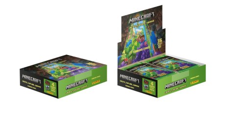 PANINI MINECRAFT SASZETKI Z KARTAMI PANINI MINECRAFT SASZETKI Z KARTAMI