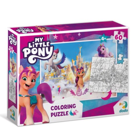 PUZZLE 2w1 MY LITTLE PONY MEGA ZESTAW UKŁADANKA I KOLOROWANKA W JEDNYM PUZZLE 2w1 MY LITTLE PONY MEGA ZESTAW UKŁADANKA I KOLOROWANKA W JEDNYM