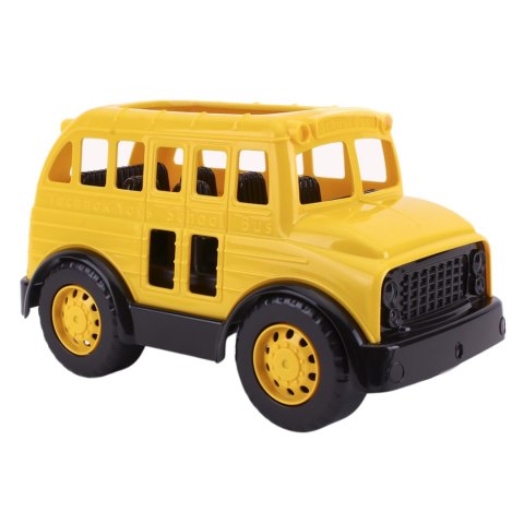 AUTOBUS SZKOLNY ŻÓŁTY POJAZD REALISTYCZNE ELEMENTY OTWARTA KLAPA SZKOŁA AUTOBUS SZKOLNY ŻÓŁTY POJAZD REALISTYCZNE ELEMENTY OTWARTA KLAPA SZKOŁA
