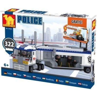 KLOCKI POLICJA -322 Elem.+ GRATIS KLOCKI POLICJA -322 Elem.+ GRATIS