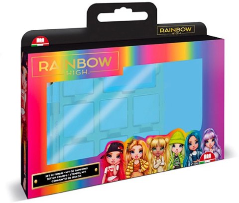 MULTIPRINT RAINBOW HIGH PIECZĄTKI W WALIZCE MULTIPRINT RAINBOW HIGH PIECZĄTKI W WALIZCE